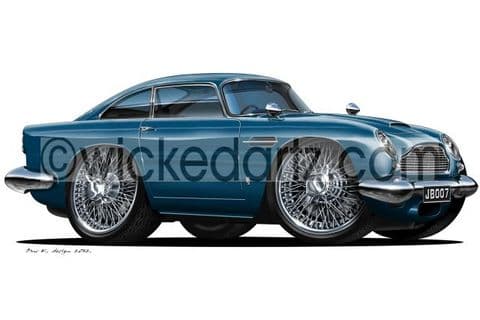 Aston Martin DB5 Blue DK (Items from £9.50)