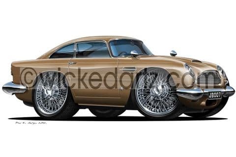 Aston Martin DB5 Brown DK (Items from £9.50)