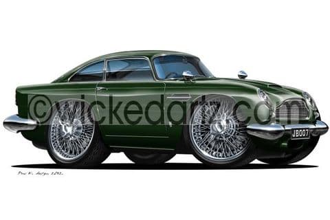 Aston Martin DB5 Racing Green DK (Items from £9.50)