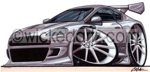 Aston Martin DBR9 Silver (Items from £9.50)