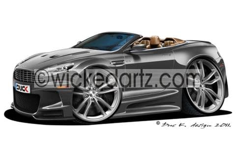 Aston Martin DBS Volante Grey DK (Items from £9.50)