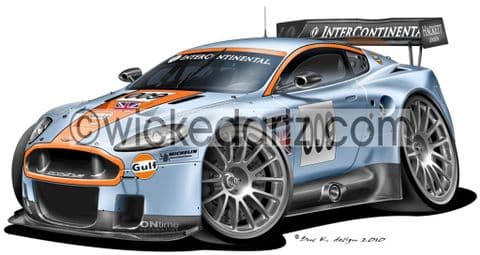 Aston Martin GT1 Gulf Oil DK (Items from £9.50)