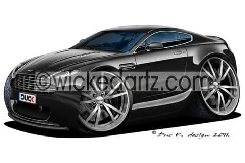 Aston Martin Vantage Black DK (Items from £9.50)