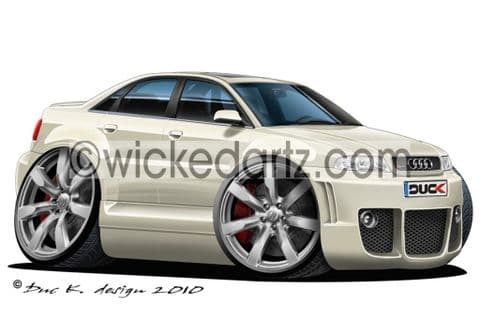 Audi A4 (2000+) White DK (Items from £9.50)