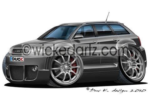 Audi A4 Avant (2000+) Black DK (Items from £9.50)