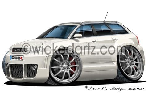 Audi A4 Avant (2000+)White DK (Items from £9.50)
