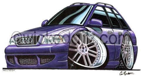 Audi A4 Blue Estate (Items from £9.50)