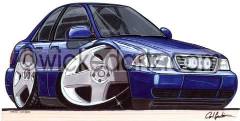 Audi A4 Blue (Items from £9.50)