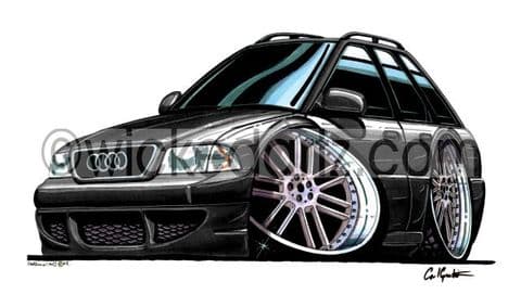 Audi A4 Estate Black (Items from £9.50)
