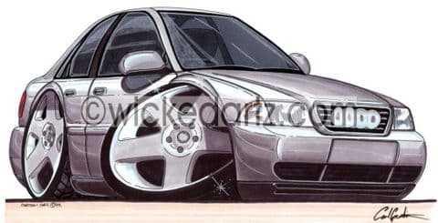 Audi A4 Silver (Items from £9.50)