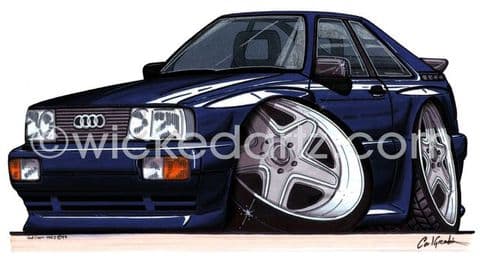 Audi Quattro Navy Blue (Items from £9.50)