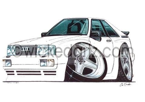 Audi Quattro White (Items from £9.50)