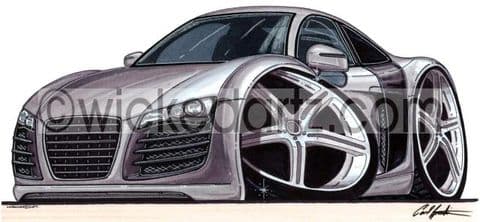 Audi R8 Silver (Items from £9.50)