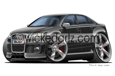 Audi RS4 Black DK (Items from £9.50)