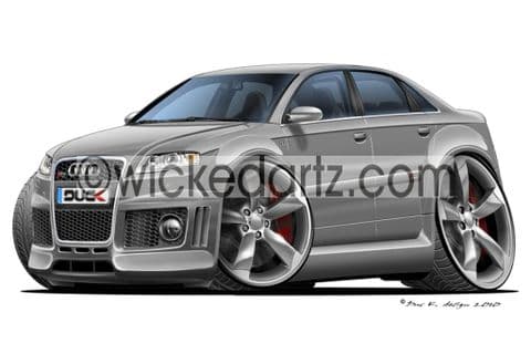 Audi RS4 Grey DK (Items from £9.50)