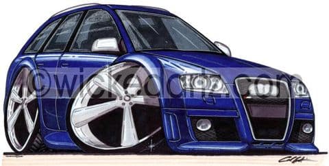 Audi RS6 Blue (Items from £9.50)
