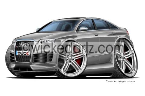 Audi RS6 Grey DK (Items from £9.50)