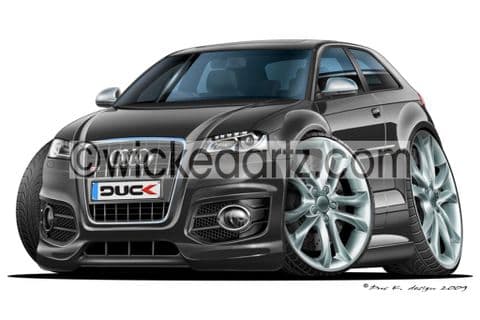 Audi S3 Black DK (Items from £9.50)