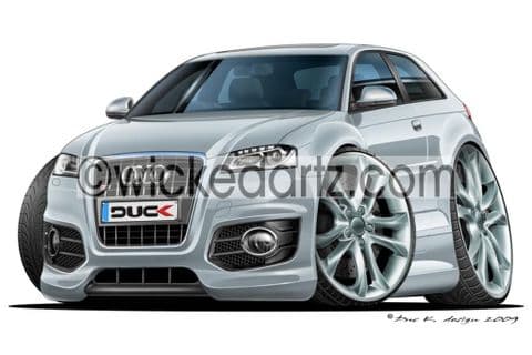 Audi S3 Silver DK (Items from £9.50)