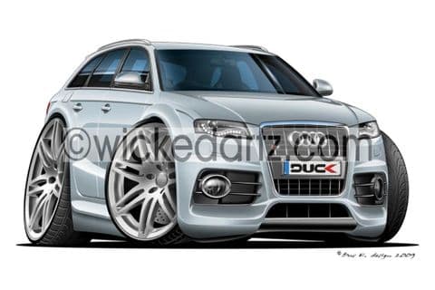 Audi S4 Avant Silver DK (Items from £9.50)