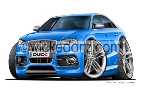 Audi S4 Blue DK (Items from £9.50)
