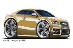 Audi S5 Gold DK (Items from £9.50)