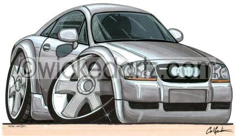 Audi TT Coupe Silver (Items from £9.50)