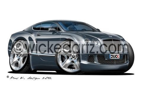 Bentley Continental GT Metallic Black DK (Items from £9.50)