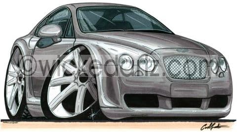 Bentley Continental GT Silver (Items from £9.50)