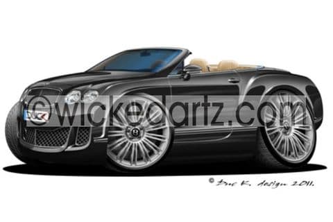 Bentley Continental GTC Black DK (Items from £9.50)