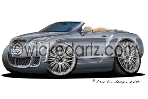 Bentley Continental GTC Grey DK (Items from £9.50)