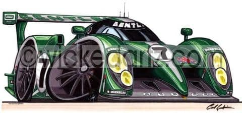 Bentley Speed 8 Le Mans Car (Items from £9.50)