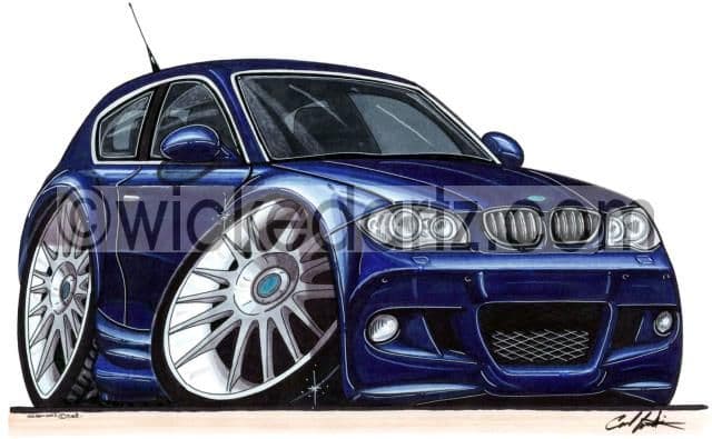 BMW 1 Series Blue (Items from £9.50)