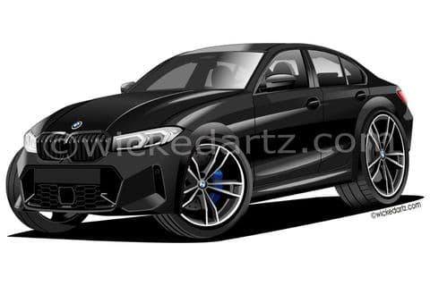 BMW 3 Series 2022+ Black (Items from £9.50)