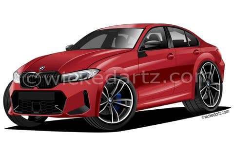 BMW 3 Series 2022+ Red (Items from £9.50)