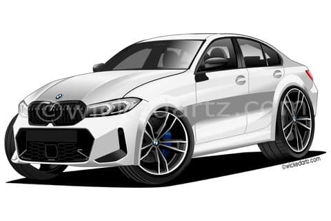BMW 3 Series 2022+ White (Items from £9.50)