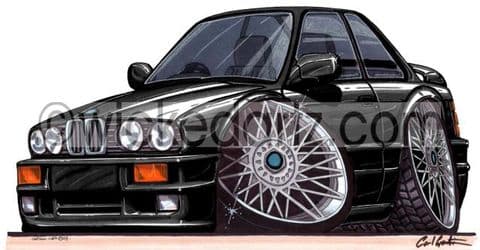 BMW E30 325 Black (Items from £9.50)