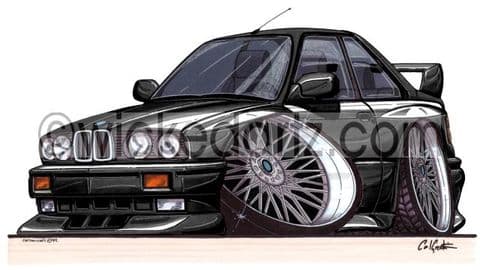 BMW E30 M3 Black (Items from £9.50)