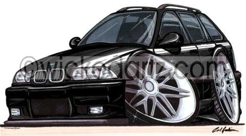 BMW E36 Estate Black (Items from £9.50)