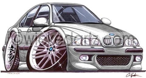 BMW E39 M5 Silver (Items from £9.50)