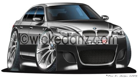 BMW E60 M5 Black DK (Items from £9.50)