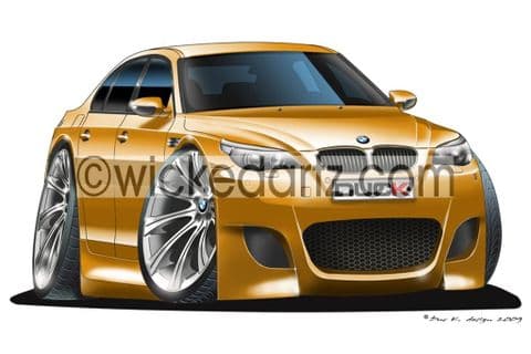 BMW E60 M5 Gold DK (Items from £9.50)