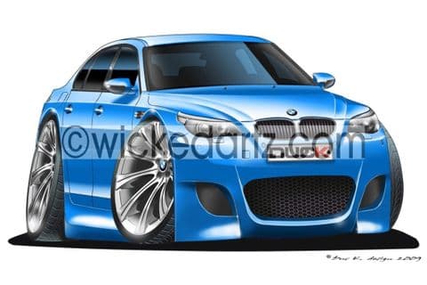 BMW E60 M5 Racing Blue DK (Items from £9.50)