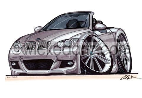 BMW E90 Cabriolet Silver (Items from £9.50)