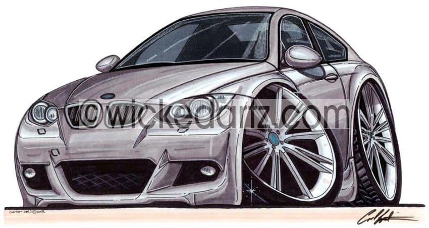 BMW E90 Coupe Silver  (Items from £9.50)