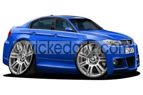 BMW E90 M3 Blue DK (Items from £9.50)