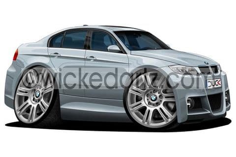 BMW E90 M3 Silver DK (Items from £9.50)