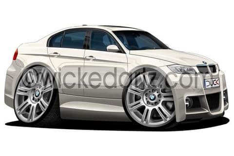 BMW E90 M3 White DK (Items from £9.50)