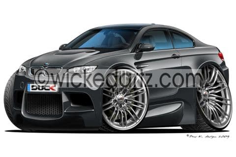 BMW E93 M3 Black DK (Items from £9.50)