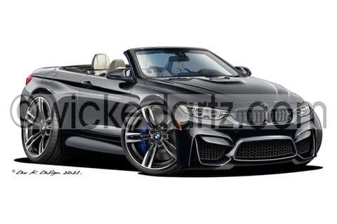 BMW M4 Convertible Black DK (Items from £9.50)